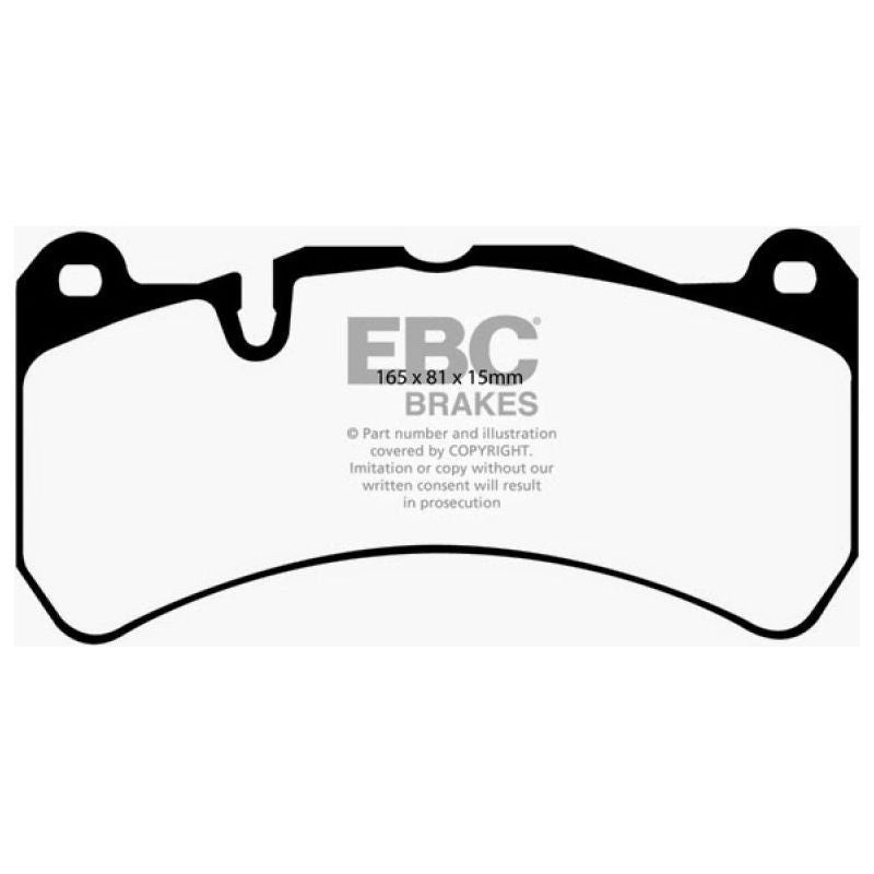 EBC 07-08 Ferrari 430 Scuderia 4.3 Bluestuff Front Brake Pads