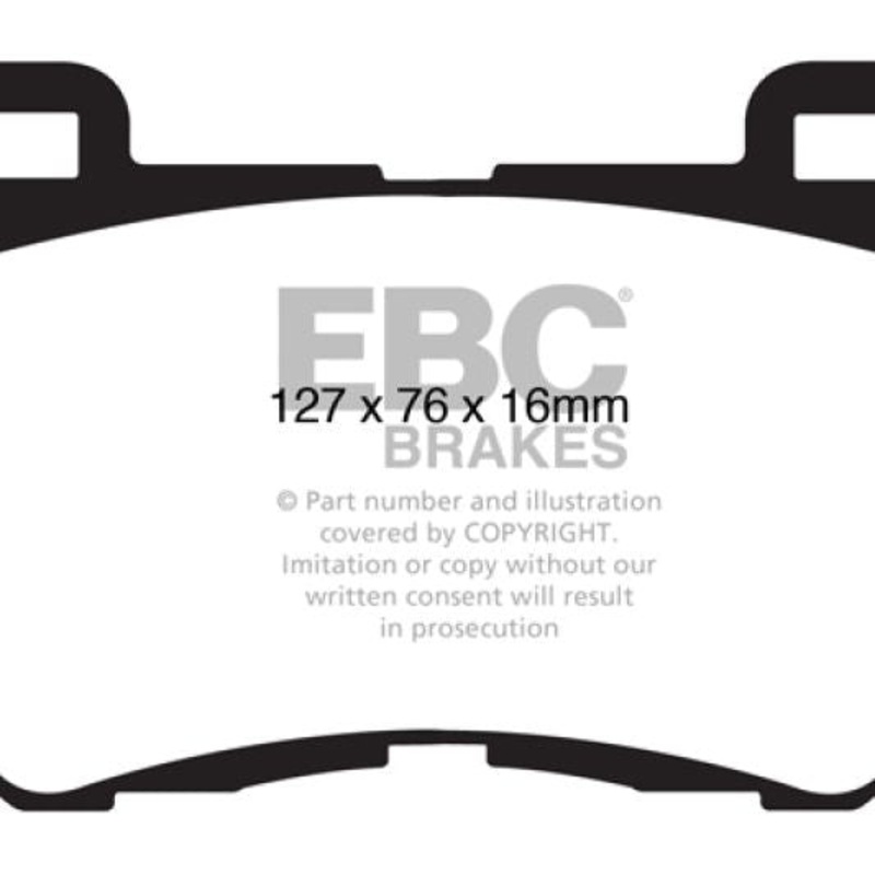 EBC 08-15 Infiniti G37 3.7 Bluestuff Front Brake Pads