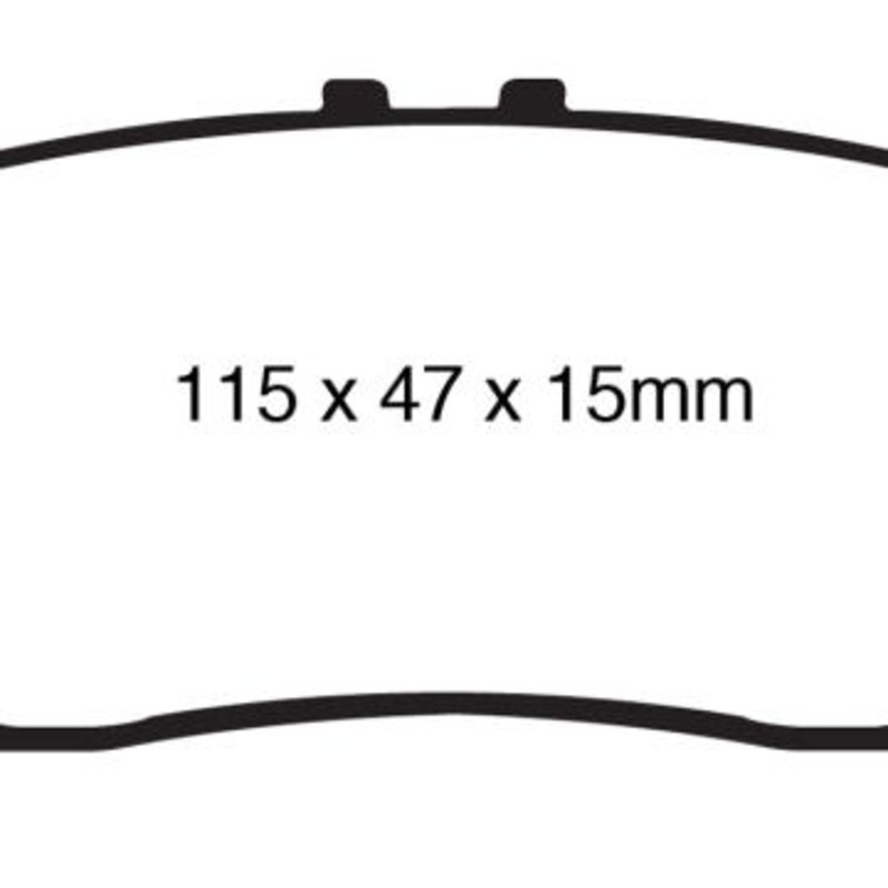 EBC 10+ Lexus RX350 3.5 (Japan) Greenstuff Rear Brake Pads