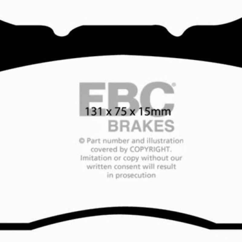 EBC 17-21 Honda Civic Type-R (FK8) Bluestuff Front Brake Pads
