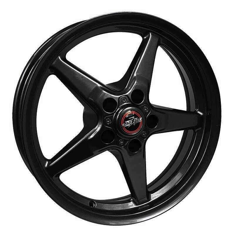Race Star 92 Drag Star Bracket Racer 17x10. 5x5.50BC 6.5BS Gloss Black Wheel