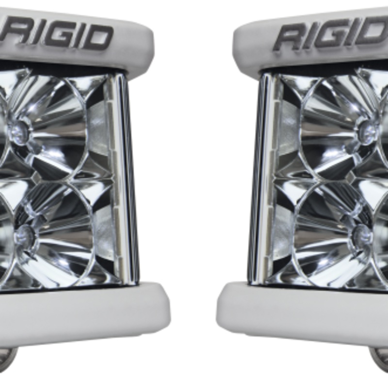 Rigid Industries D-SS - Flood - Set of 2 - White Housing