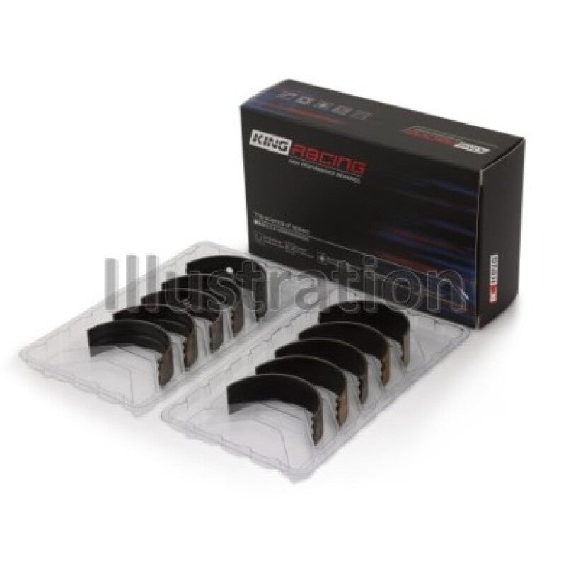 King Acura D16A1/97-01 Honda H22A4/98+ F23A Performance Main Bearing Set - Size STDX