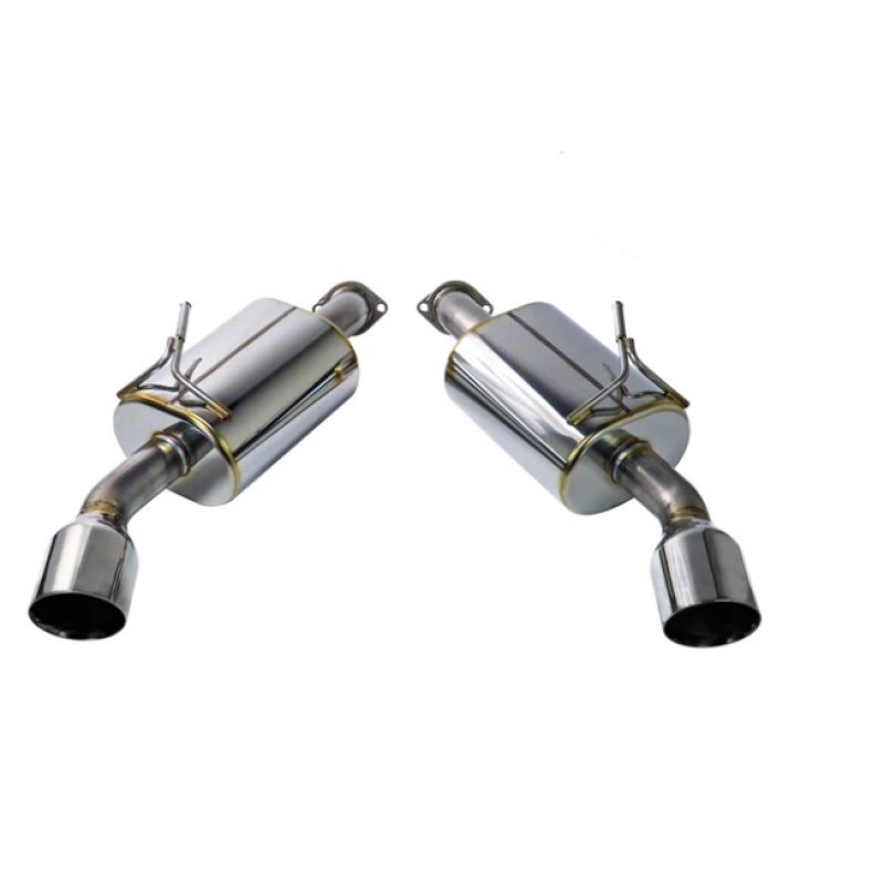 REMARK 14+ Infiniti Q50 Axleback Exhaust w/Mufflers - Stainless Double Wall Tip