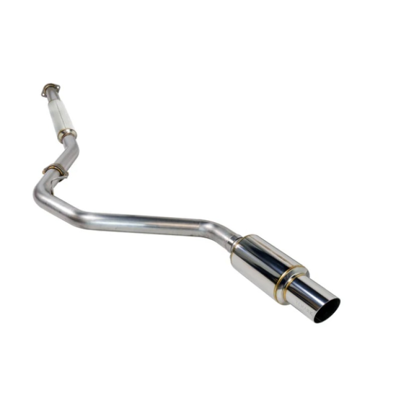 Remark 22+ Subaru WRX (VB) R1 Spec Single-Exit Stainless Catback Exhaust (Resonated)