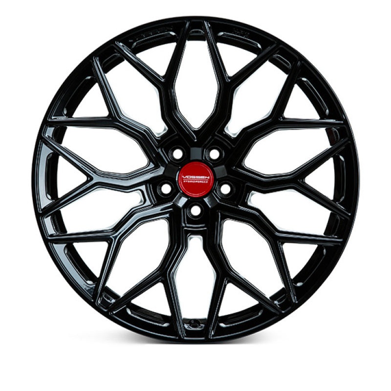 Vossen HF-2 24x10 / 5x150 / ET32 / Deep Face -110.1 - Gloss Black Wheel