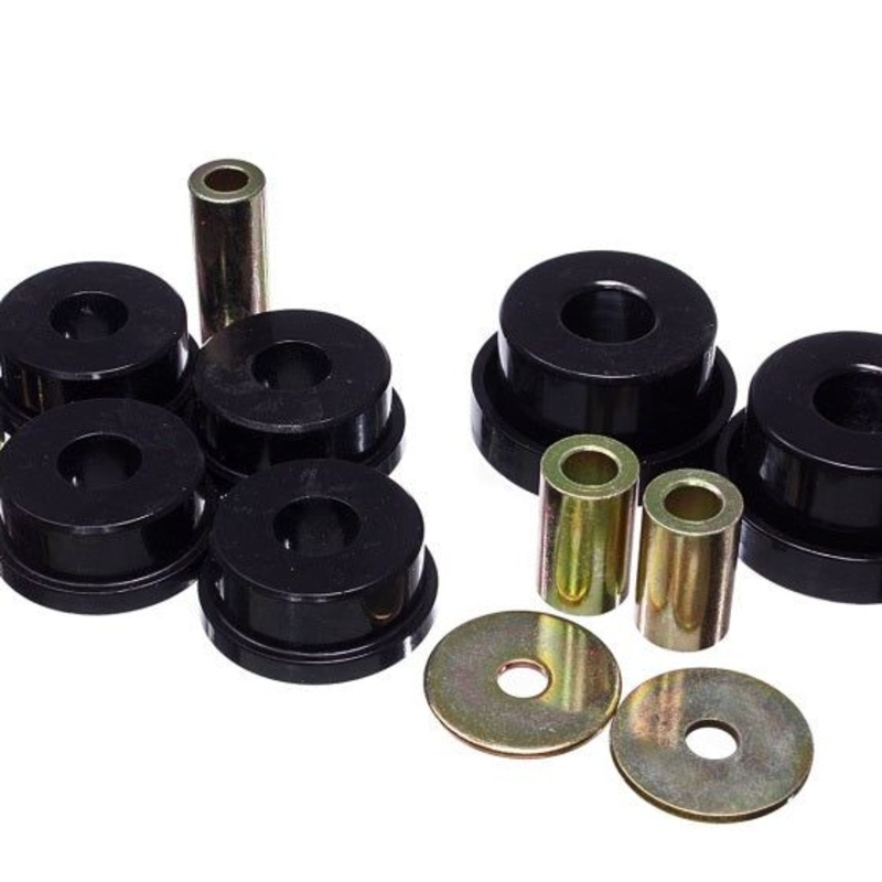 Energy Suspension 00-09 Subaru Legacy Black Rear Differential Mount Bushing Set