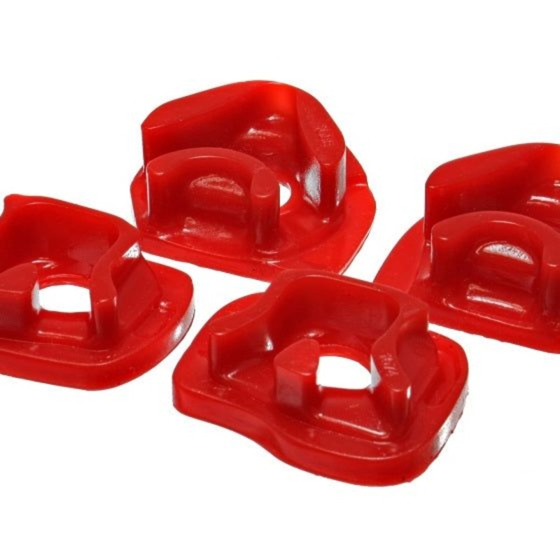 Energy Suspension 02-04 Acura RSX (includes Type S) / 02-04 Honda Civic Si Red Motor Mount Inserts (