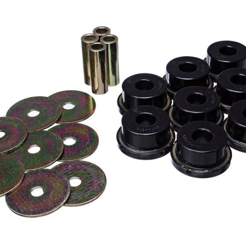 Energy Suspension 05-09 Subaru Legacy Rear Subframe Bushing Set - Black