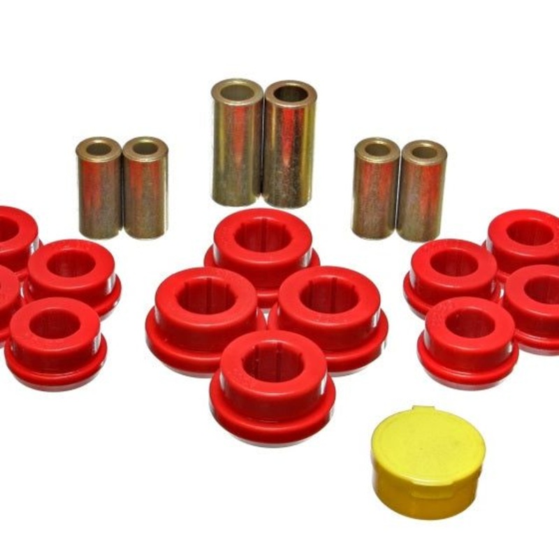 Energy Suspension 92-01 Honda Prelude Red Rear Control Arm Bushing Set