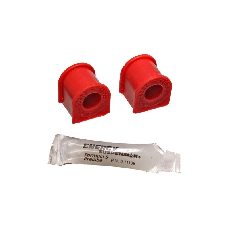 Energy Suspension 94-01 Acura Integra / 90-97 Honda Accord/Odyssey Red 14mm Rear Sway Bar Bushings