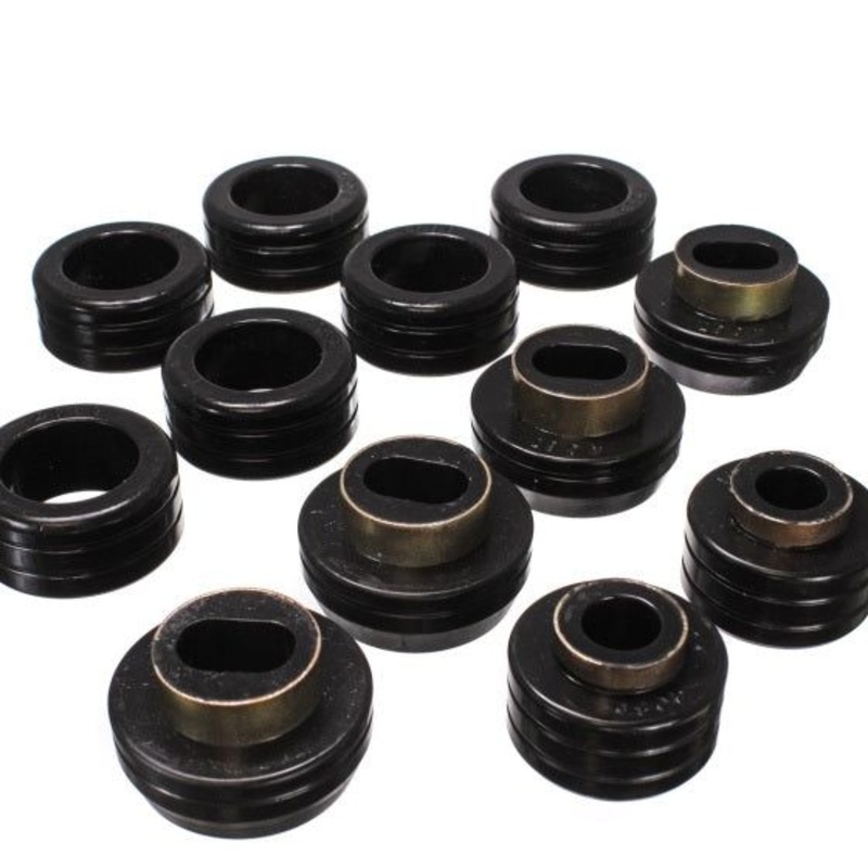 Energy Suspension 83-04 GM S-10/S-15 PU 2WD/4WD Black Body (Cab) Mount Set
