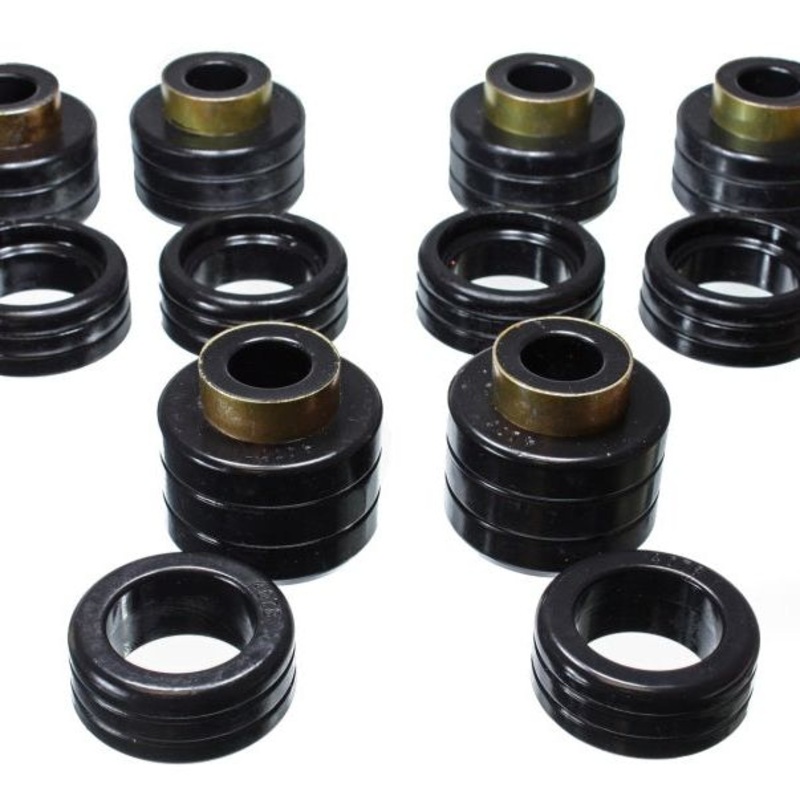 Energy Suspension Chevy Pickup 2&4Wd Body Mounts - Black