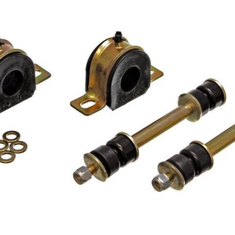 Energy Suspension Gm 1-1/8in Greaseable S/B Set - Black