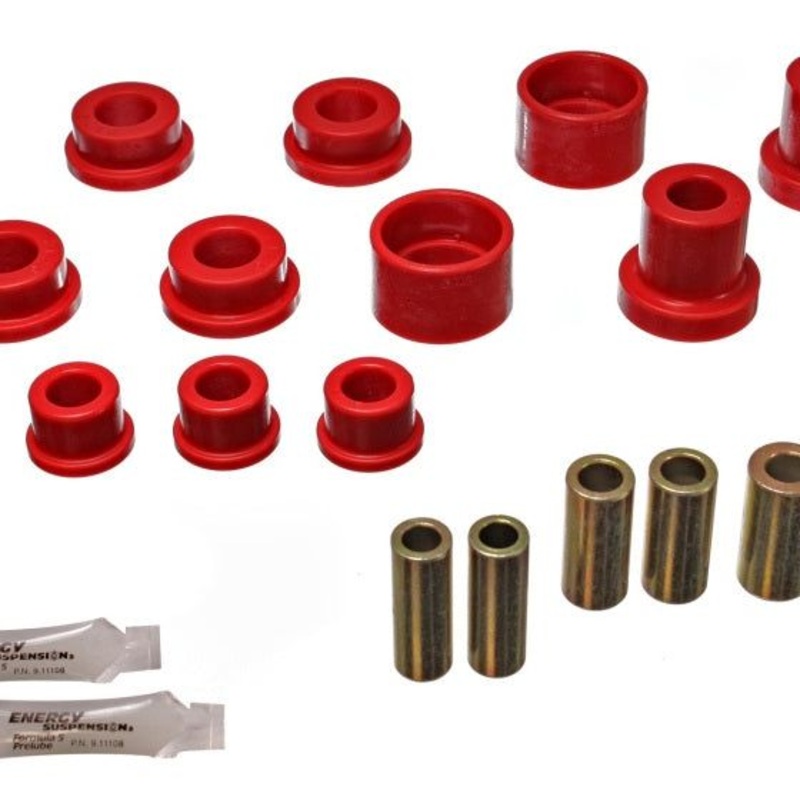 Energy Suspension 90-94 Mitsubishi Eclipse AWD Red Rear Control Arm Bushing Set