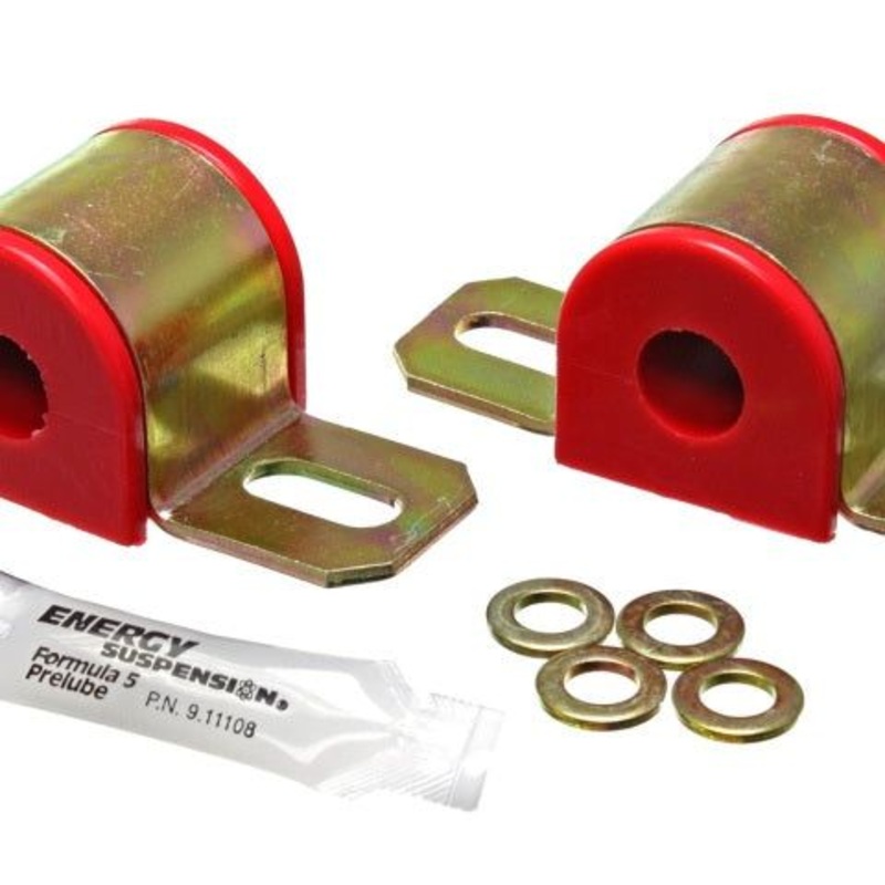 Energy Suspension Universal 7/16in Red Non-Greasable Sway Bar Bushings