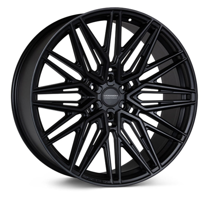 Vossen HF6-5 22x12 / 6x139.7 / ET-44 / Ultra Deep Face / 106.1 - Satin Black Wheel