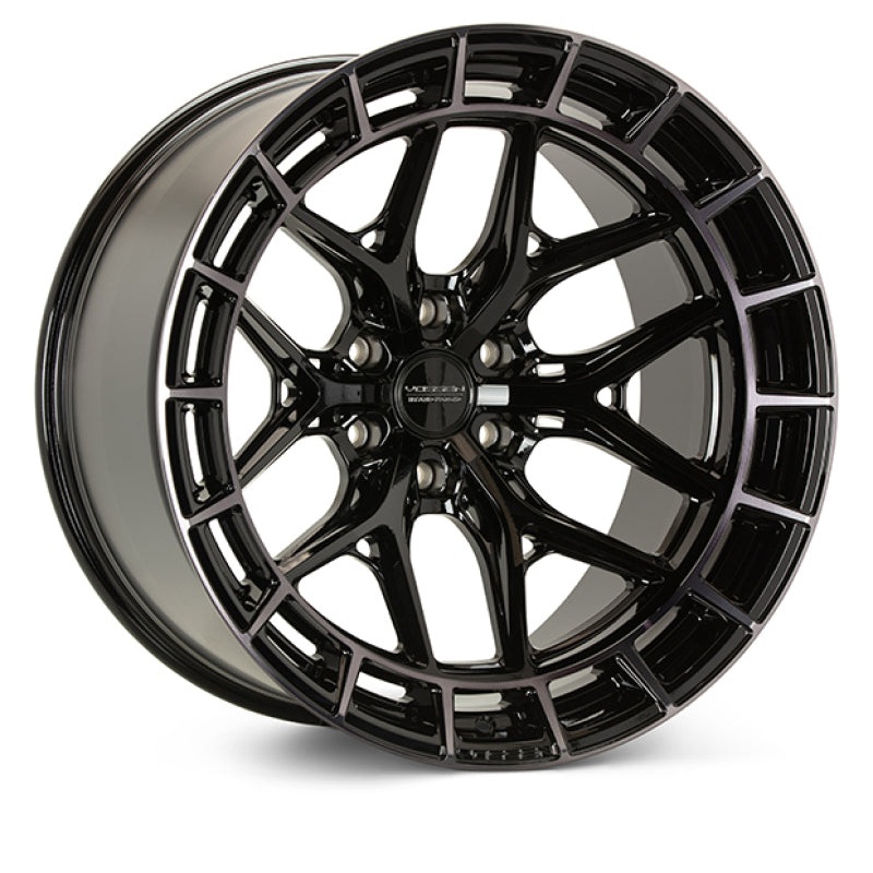 Vossen HFX-1 22x10 / 6x135 BP / ET-18 / 87.1 CB / Super Deep - Tinted Gloss Black Wheel