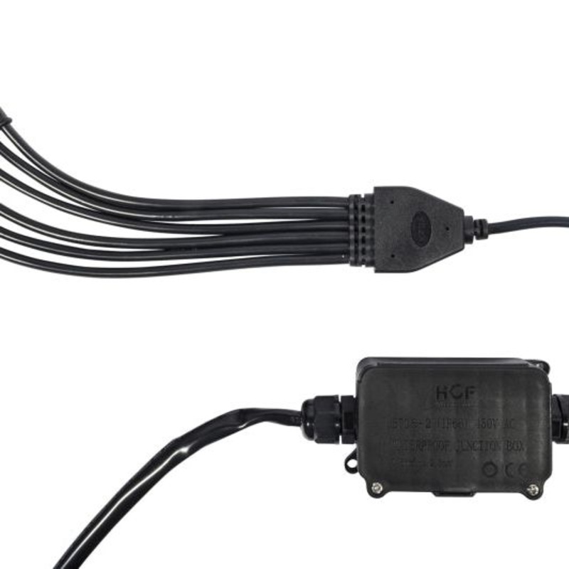 KC HiLiTES C-Series RGB LED Rock Light Kit (Incl. Wiring) - Set of 6