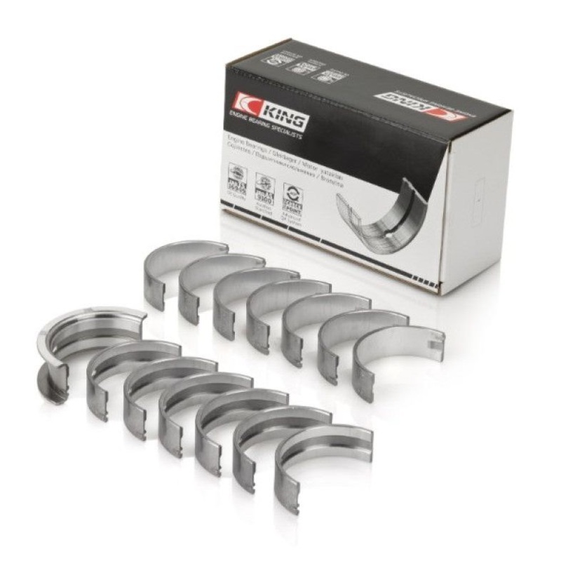King BMW N55B30A/N53B30A/N52B30A Main Bearing Set - Size STD