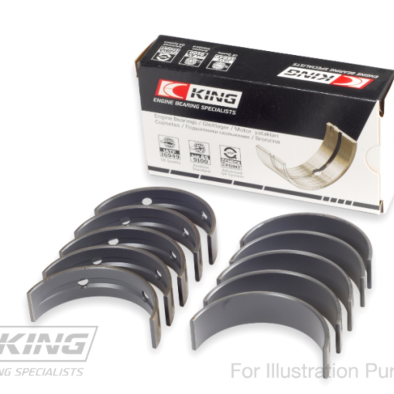 King Ford 302 CID Coyote Performance Coated Main Bearing Set - Size STD