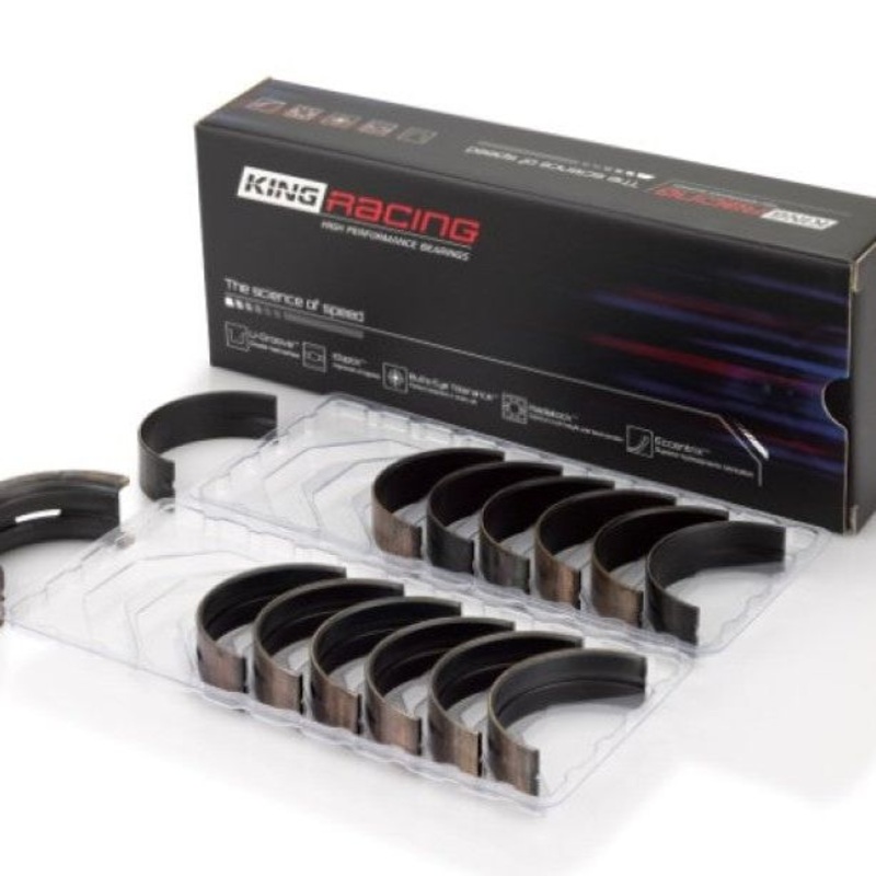 King Nissan RB26DETT Performance Main Bearing Set - Size +0.25mm