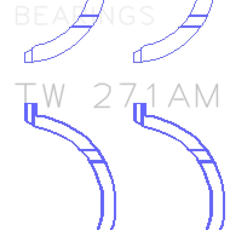 King Nissan VQ20DE/VQ25DD/VQ25DE/VQ30DD/VQ30DE/VQ30DET/VQ35DE Thrust Washer Set