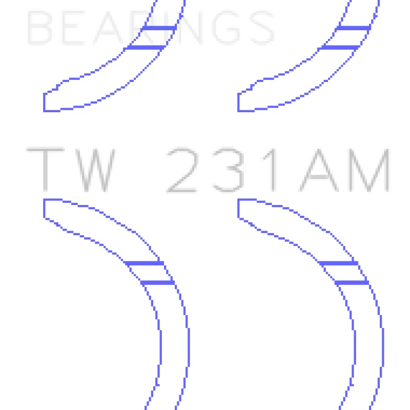 King Toyota 1A/2A/3A/4A Thrust Washer Set