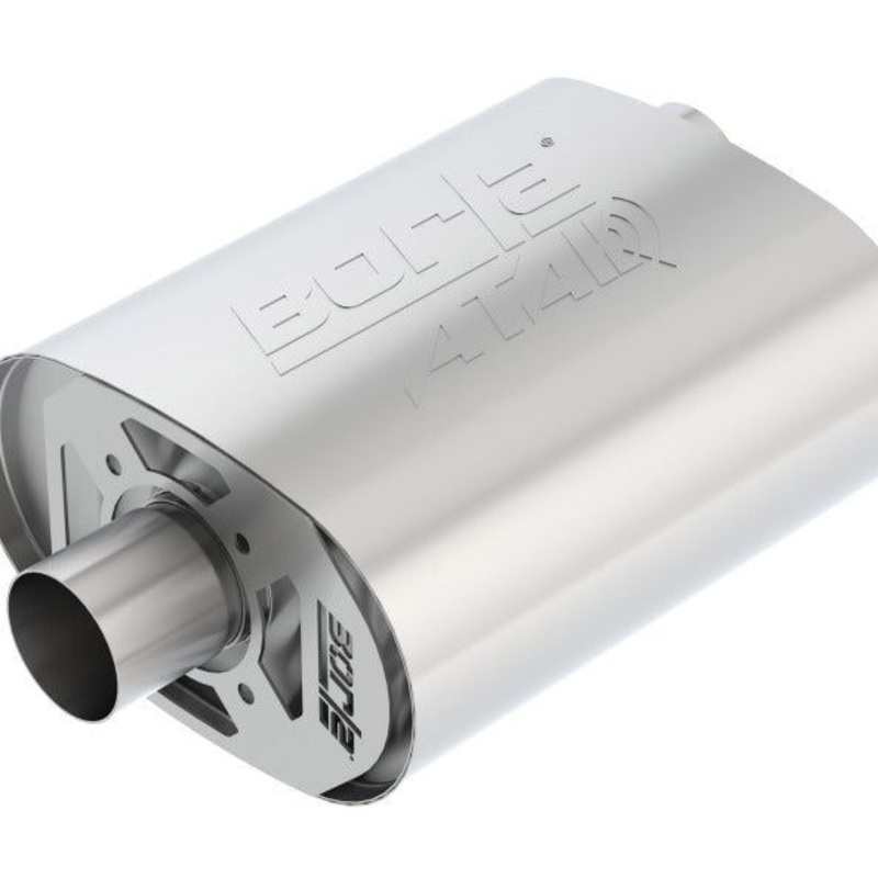 Borla CrateMuffler Ford 5.0L Coyote ATAK 2.5in Offset/Center 12in x 6in x 10.34in Muffler
