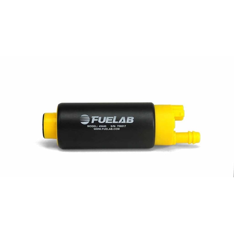 Fuelab 494 High Output In-Tank Electric Fuel Pump - 340 LPH Center Out