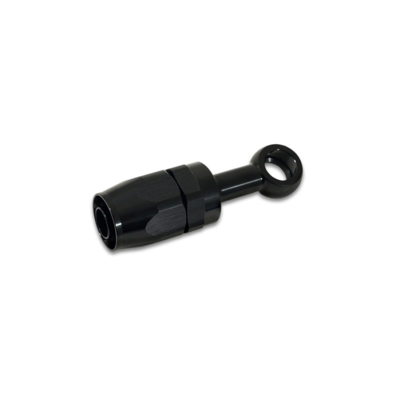Vibrant Single -4AN x 10mm ID Banjo to Hose End Aluminum Fitting