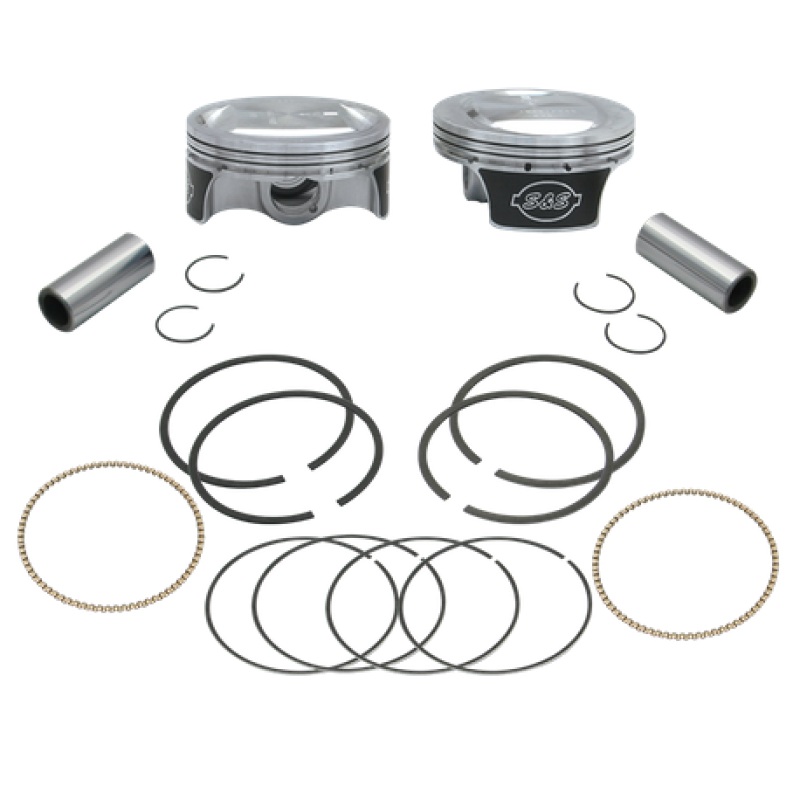S&S Cycle 2017+ M8 Models 4.320in Bore Piston Ring Set - 2 Pack