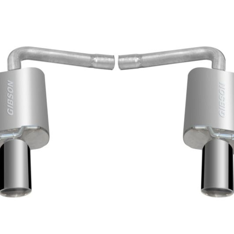 Gibson 11-18 Ford Explorer Base 3.5L 2.25in Axle-Back Dual Exhaust - Stainless