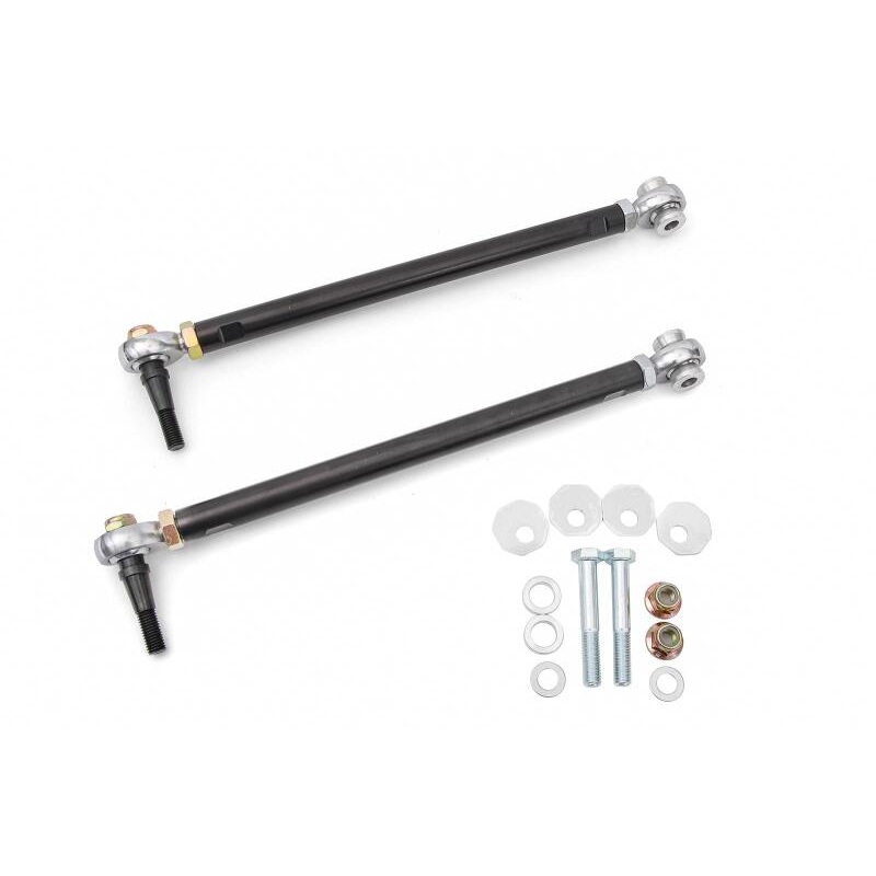 BMR 14-19 Chevrolet Corvette Toe Rods For 15in Conversion Kit - Black Anodized