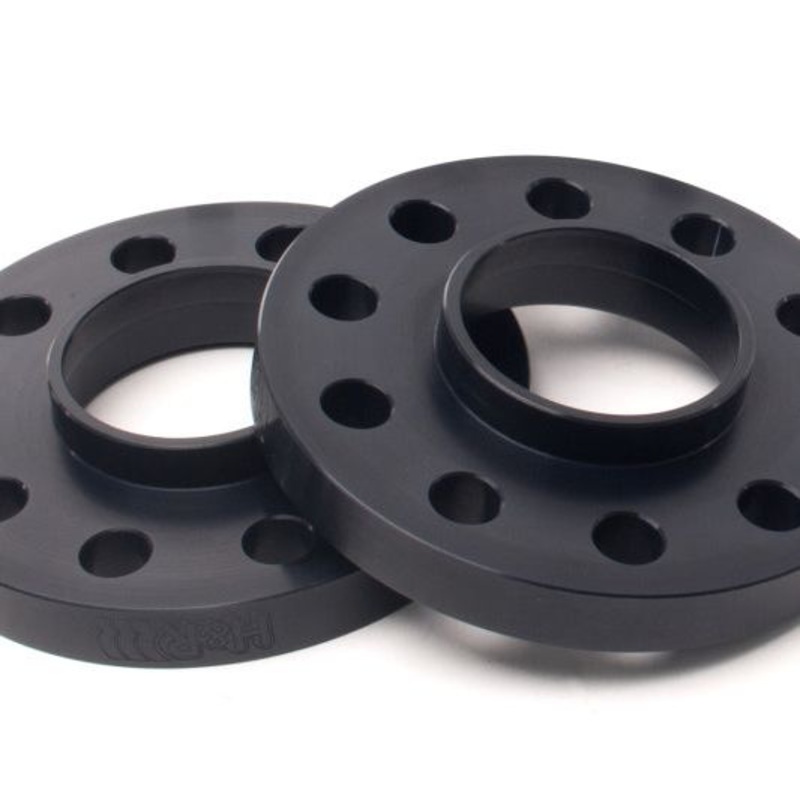 H&R Trak+ 3mm DR Spacer Bolt Pattern 5/112 CB 66.5mm Bolt Thread 14x1.5 - Black