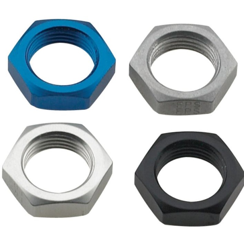 Fragola -3AN Bulkhead Nut - Black