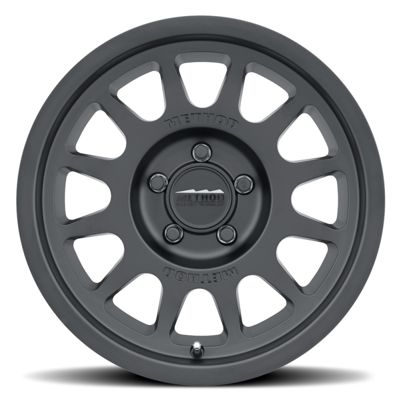 Method MR703 17x8.5 0mm Offset 5x5 71.5mm CB Matte Black Wheel