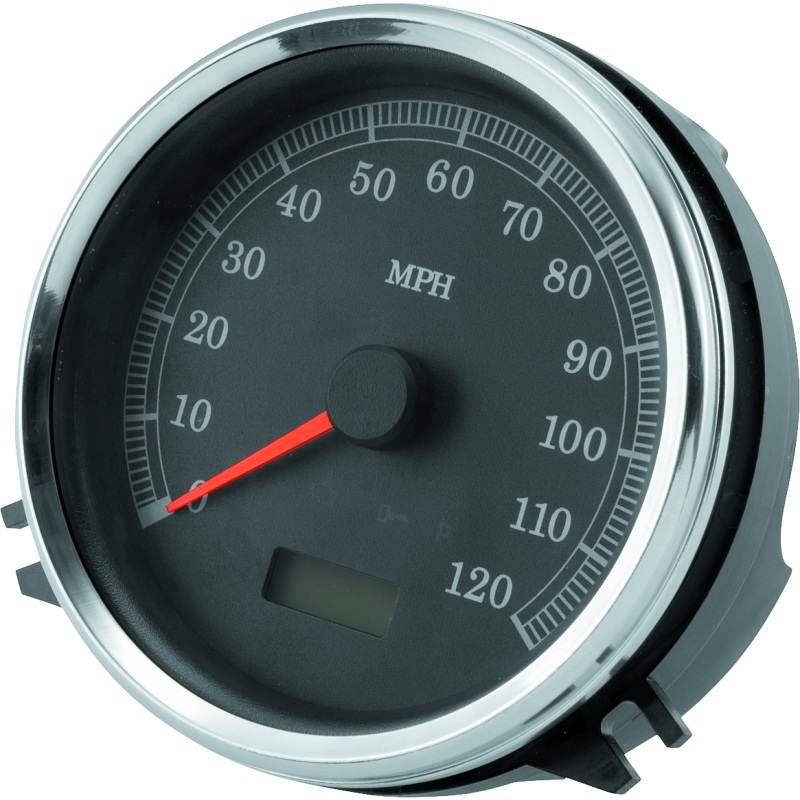 Bikers Choice 99-03 Softail Replacement Speedometer 5 Inch Electronic Black Face