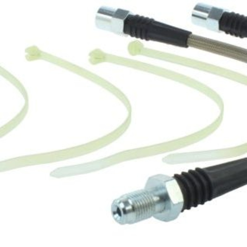StopTech 06-09 Lexus GS 300/350/400/430/450H / 09-10 IS 250/300/350 Rear SS Brake Line Kit