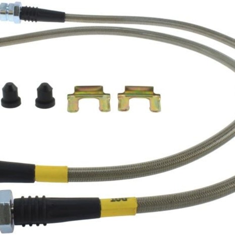 StopTech 08-12 VW Golf R32/Golf R Front Stainless Steel Brake Line Kit