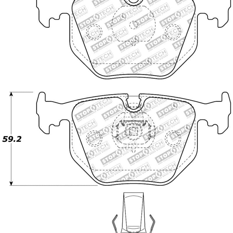 StopTech Performance 01-07 BMW M3 E46 / 00-04 M5 / 04-09 X3 / 00-06 X5 / 1/06-09 Z4 / 9/00-07 330 /