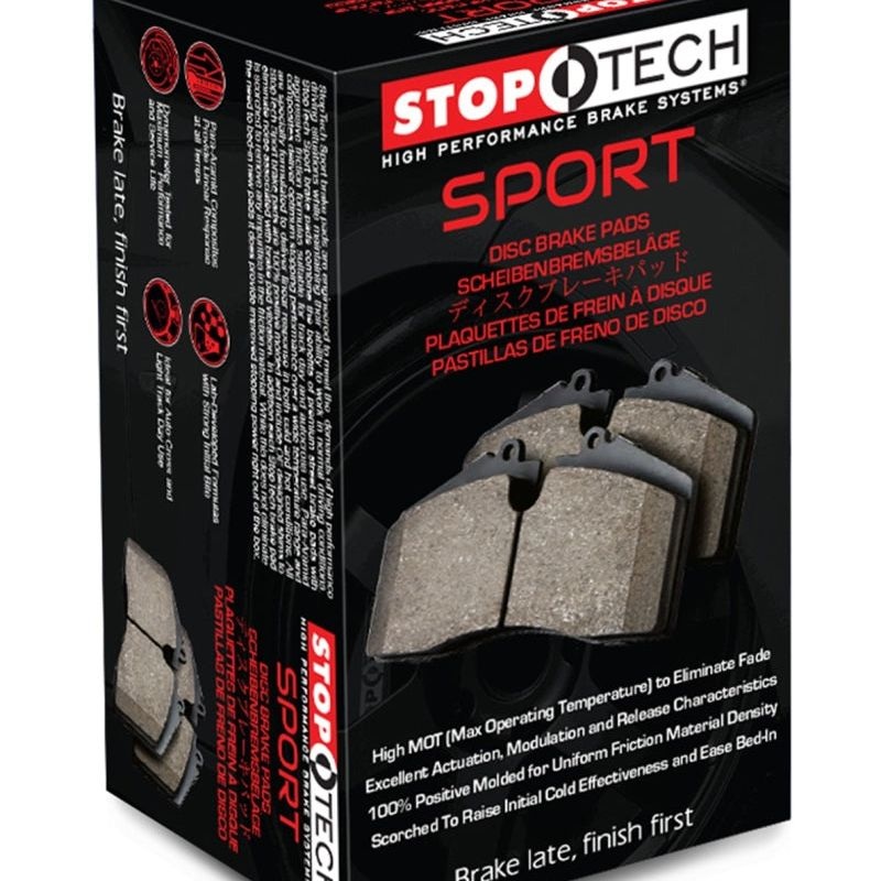 StopTech Sport 12-17 Volkswagen CC Front Brake Pads
