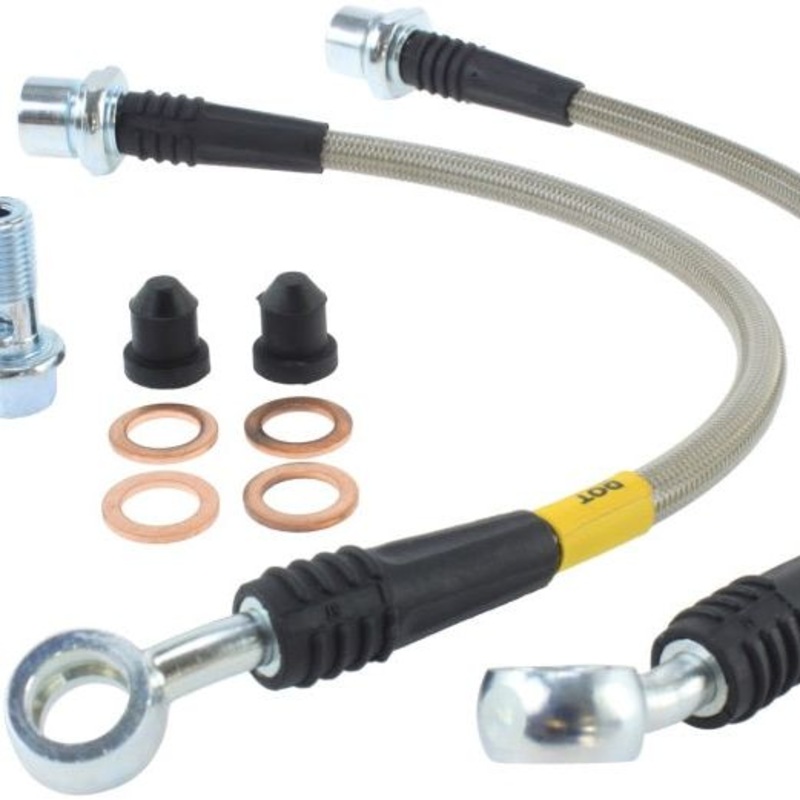 StopTech 00-05 Celica GT-S/05-08 Scion tC Stainless Steel Rear Brake Lines