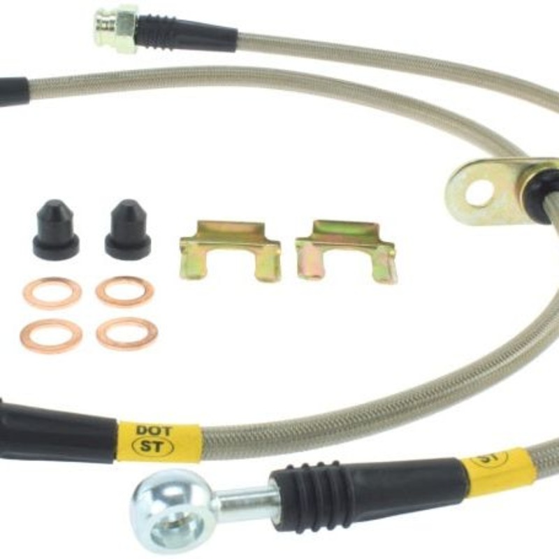 StopTech 02-05 WRX Stainless Steel Front Brake Lines