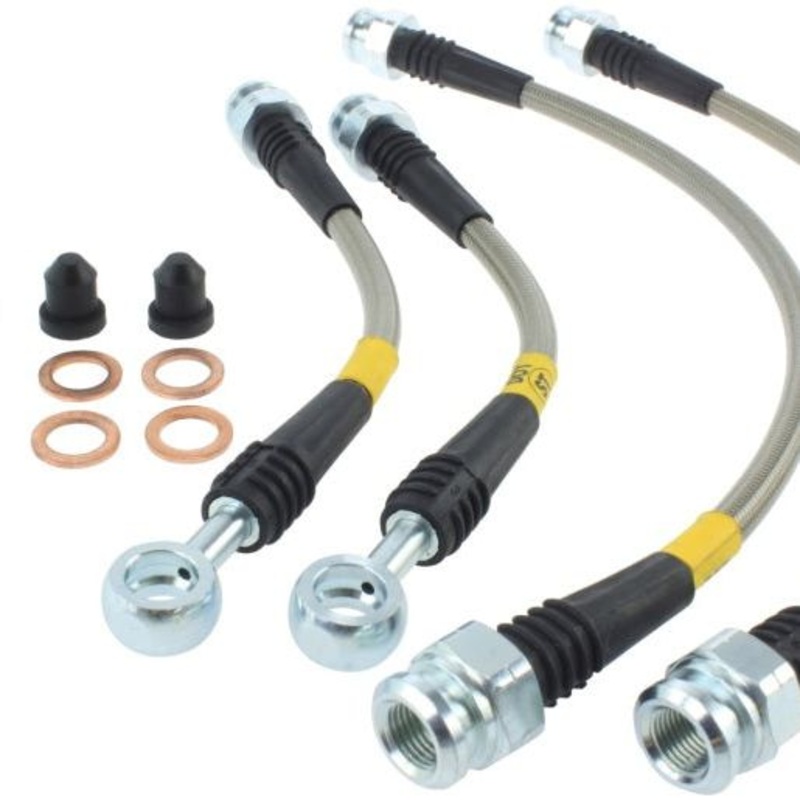 StopTech 2006-2014 Honda Ridgeline Stainless Steel Rear Brake Lines