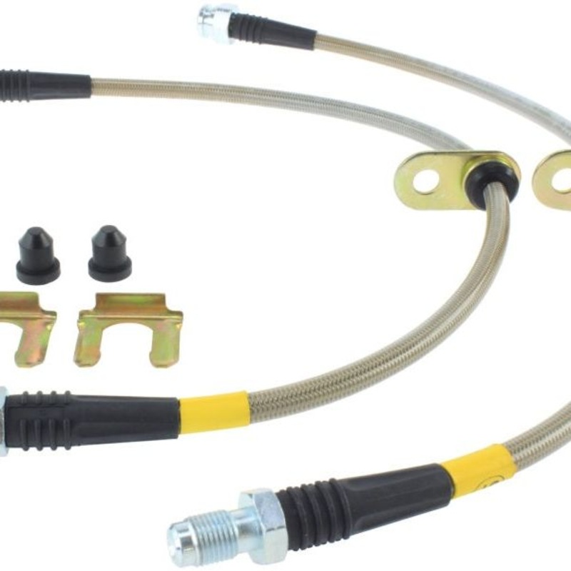 StopTech Stainless Steel Front Brake Lines 13-17 Ford Focus ST