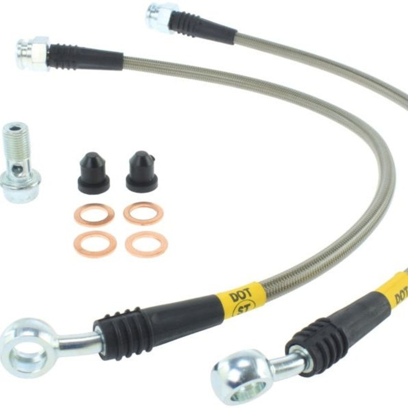 StopTech Stainless Steel Rear Brake lines for Mazda 93-95 RX-7