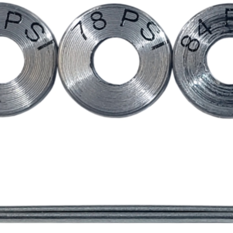 Boundary 89-05 Ford/Mazda BP (All Types) I4 Shim Kit (7/14/21/28/35 PSI) w/Retaining Pin