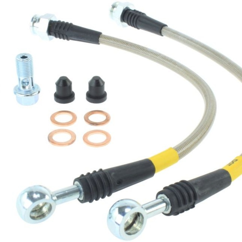 StopTech 02-06 Avalanche 1500 / 00-06 Yukon Denali 2WD Stainless Steel Rear Brake Lines