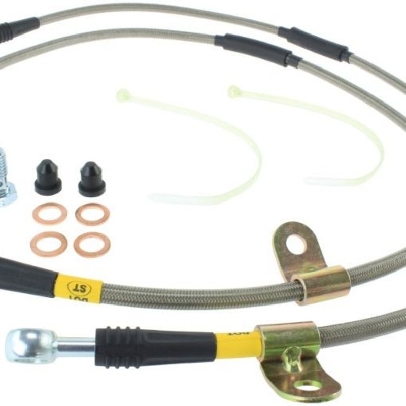 StopTech 07-13 Chevy/GMC Suburban/Sierra/Yukon Denali XL Stainless Steel Front Brake Line Kit